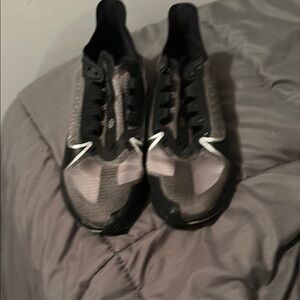 Black and Gray Athletic Sneakers